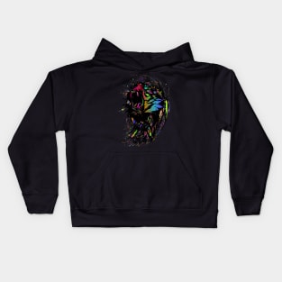 Rainbow lion Kids Hoodie